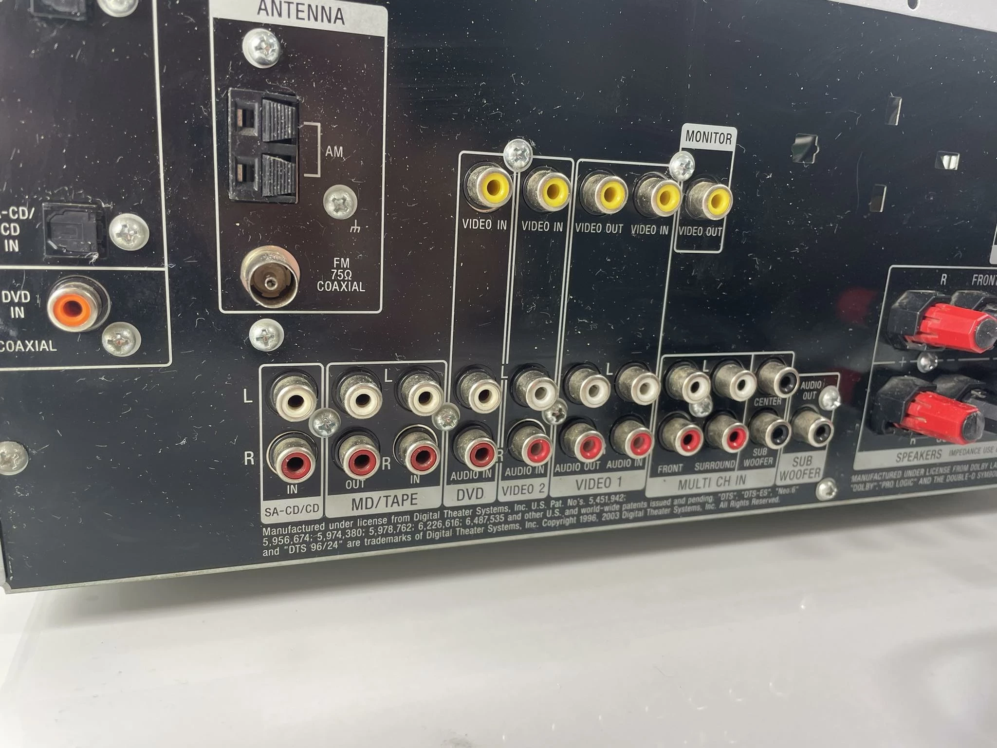 amplituner-sony-str-de598-komunikacja-brak