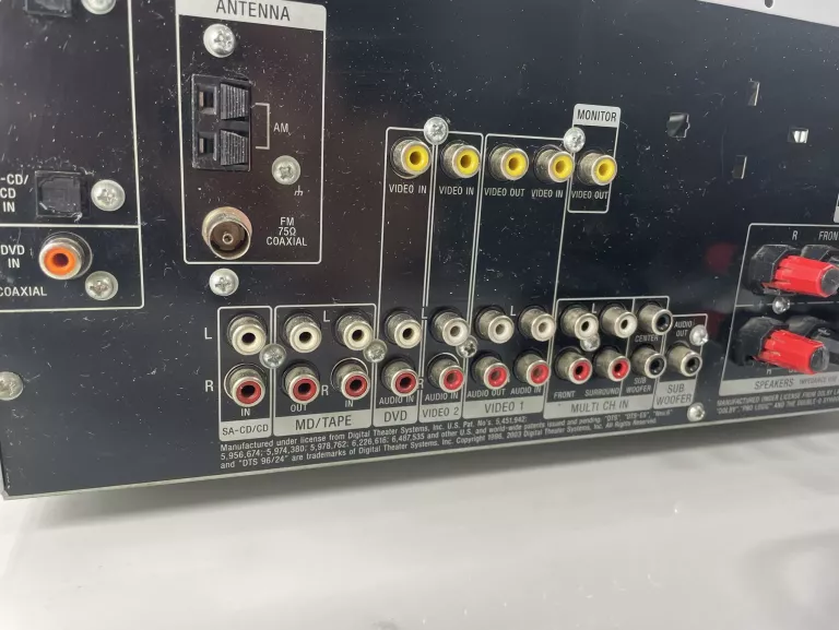 amplituner-sony-str-de598-komunikacja-brak