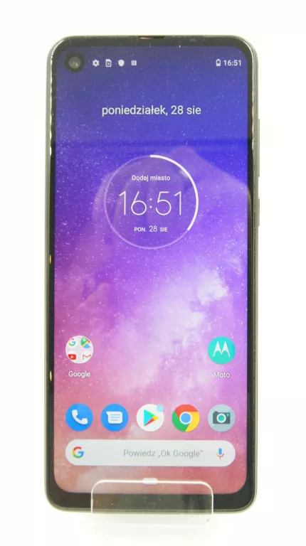 SMARTFON MOTOROLA ONE VISION KOMPLET