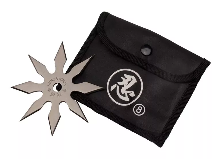 NÓŻ DO RZUCANIA - GWIAZDKA 8 RAMION SHURIKEN N-404