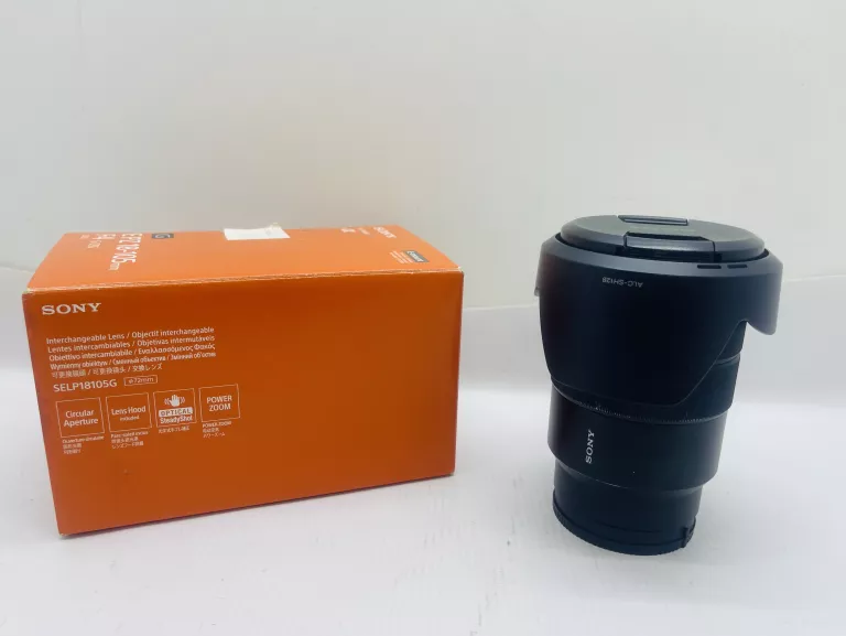 OBIEKTYW SONY SONY E 4/PZ 18-105 G ODD + OSŁONA