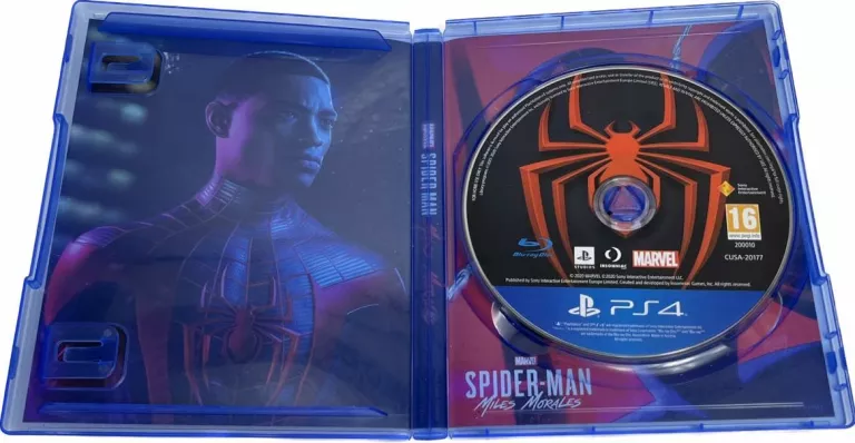 PS4 SPIDER MAN MILES MORALES