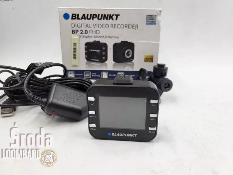 WIDEOREJESTRATOR BLAUPUNKT BP 2.0 FHD KOMPLET