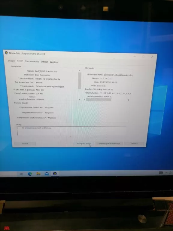 LAPTOP LENOVO IDEAPAD Y700-15ISK/I5/8GB RAM/WIN10