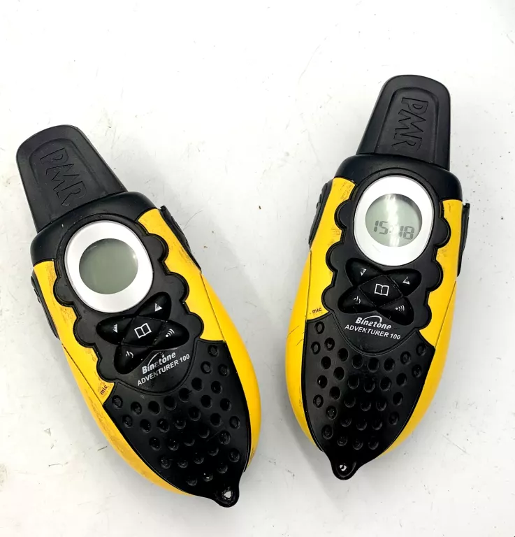 2 X  WALKIE-TALKIE BINATONE ADVENTURE 100