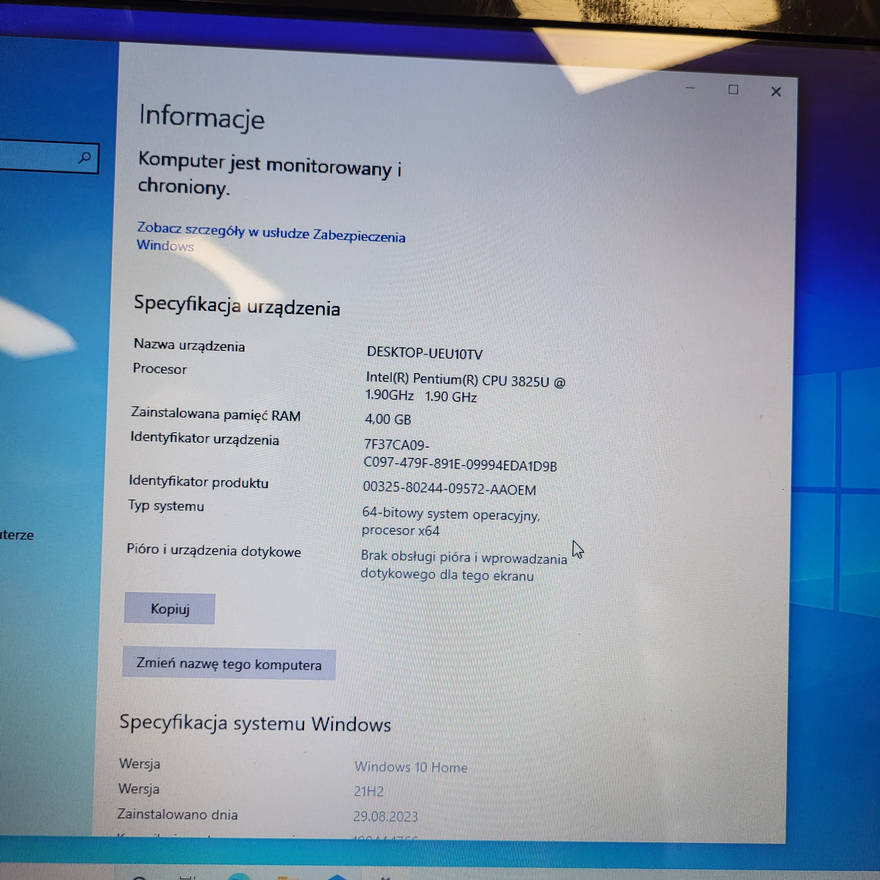 laptop-lenovo-g70-80-80ff-173-i-pentum-4900gb-armii-krajowej-12-pyskowice