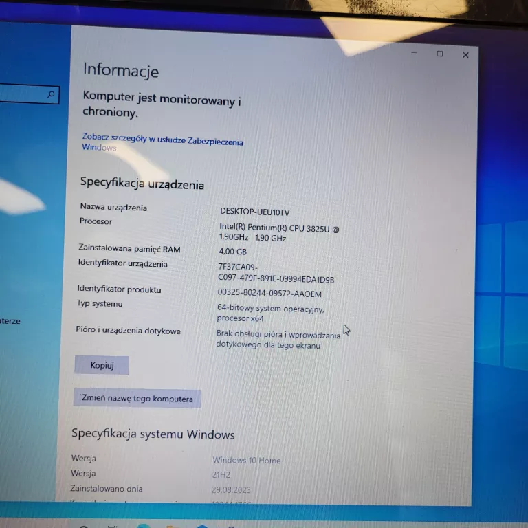 LAPTOP LENOVO G70-80 80FF 17,3" I-PENTUM 4/900GB