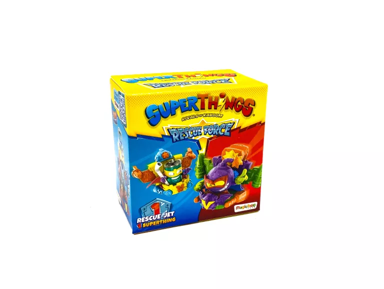 SUPER ZINGS THINGS RESCUE FORCE POJAZD JET 1 SZT