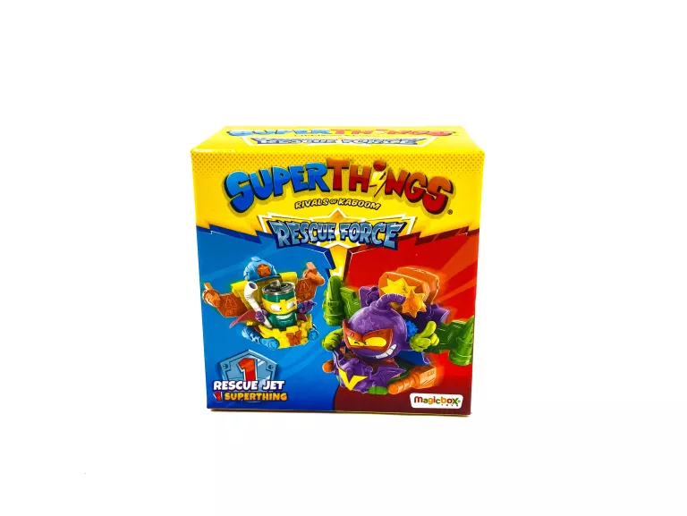 SUPER ZINGS THINGS RESCUE FORCE POJAZD JET 1 SZT