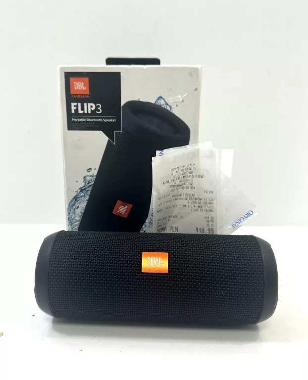 GŁOŚNIK JBL FLIP 3 USZKODZONY