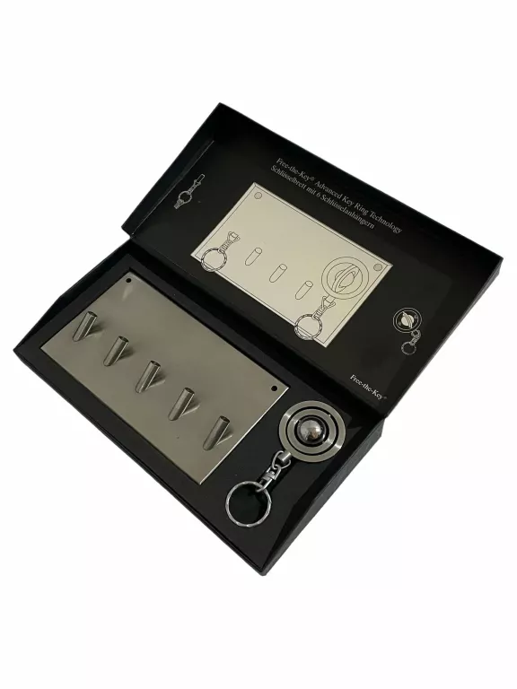 WIESZAK WISZĄCY FREE-THE-KEY SREBRNY