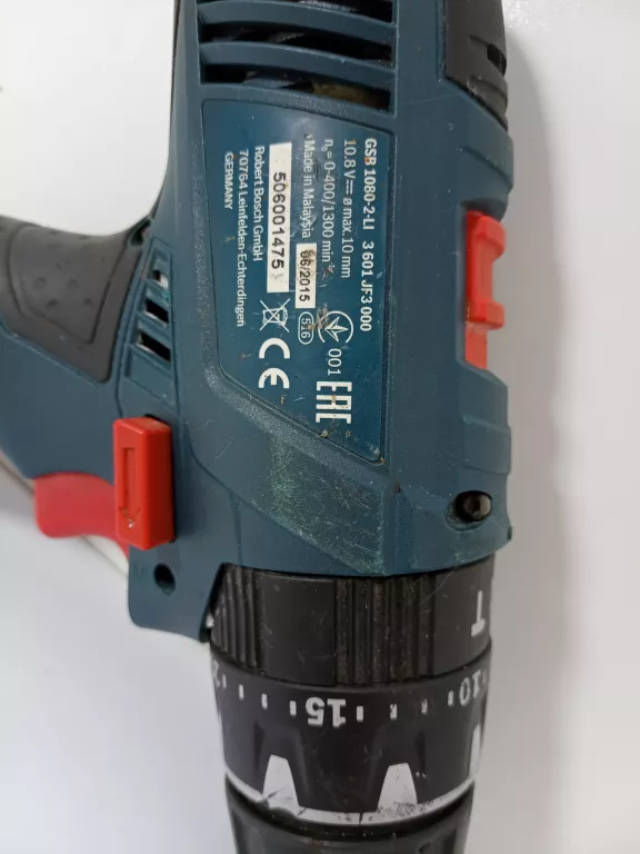 WKRĘTARKA BOSCH AKUMULATOR 10,8 V GSB 1080-2-LI