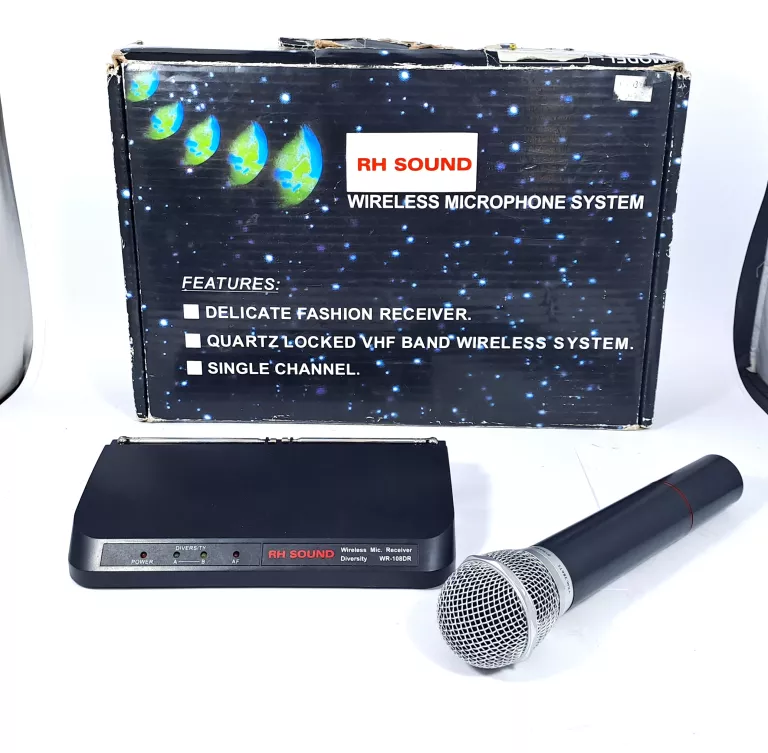 MIKROFON BEZPRZEWODOWY VXM-286TS I STACJA WR108DR