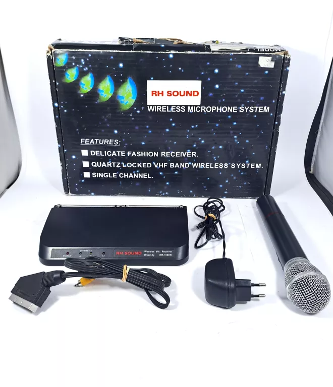 MIKROFON BEZPRZEWODOWY VXM-286TS I STACJA WR108DR
