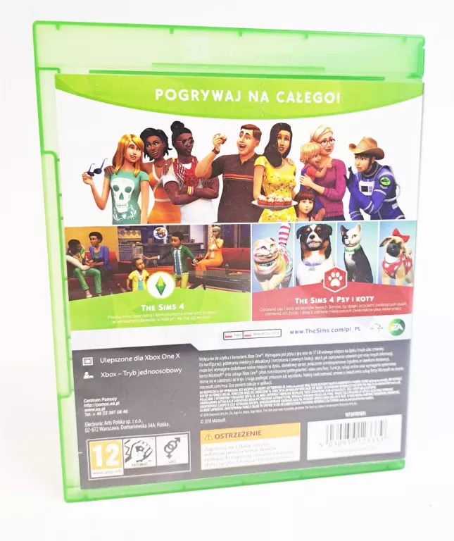 GRA NA XBOX ONE THE SIMS 4 ZESTAW PSY I KOTY