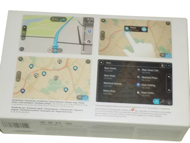 NAWIGACJA TOMTOM START 50 EURO DOŻYW. AKTUAL. MAP