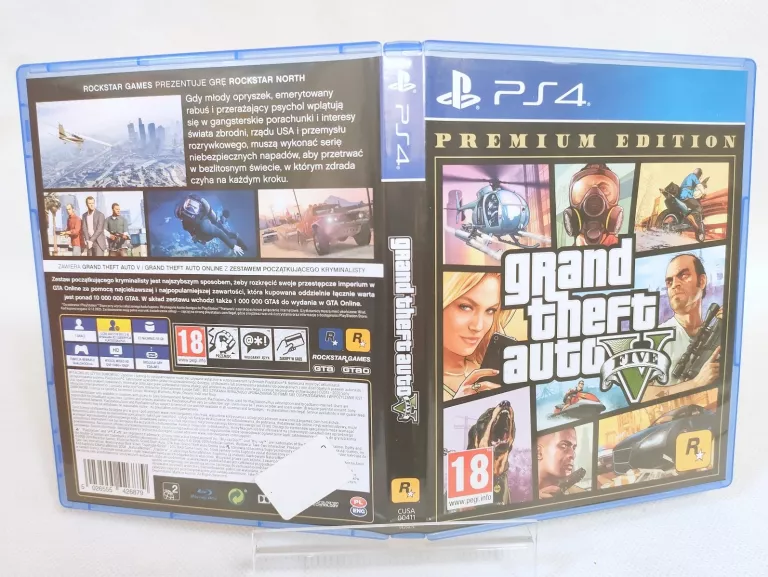 GRA NA PS4 GTA V GRAND THEFT AUTO V