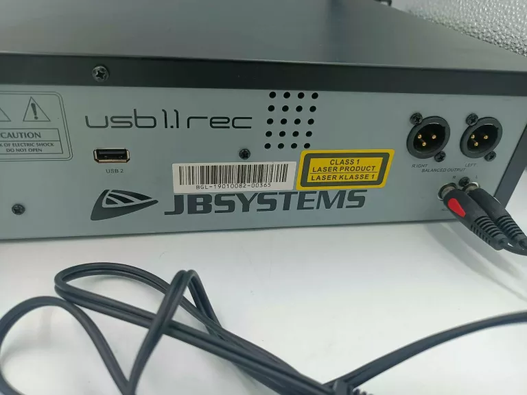 ODTWARZACZ CD JB SYSTEMS USB 1.1 REC