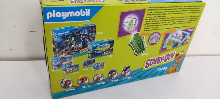 PLAYMOBIL SCOBBY-DOO 70708 PRZYGODA Z GHOST OF CAP