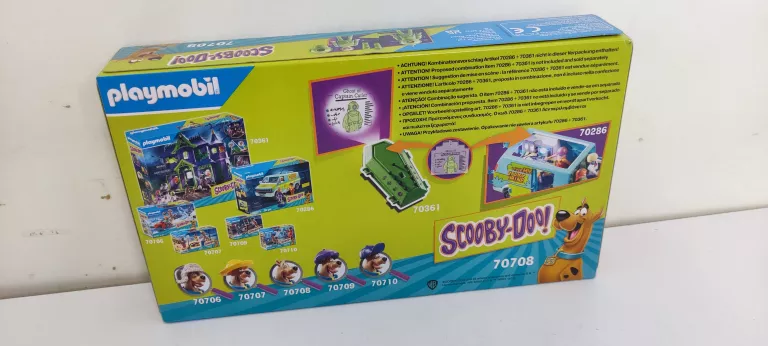 PLAYMOBIL SCOBBY-DOO 70708 PRZYGODA Z GHOST OF CAP