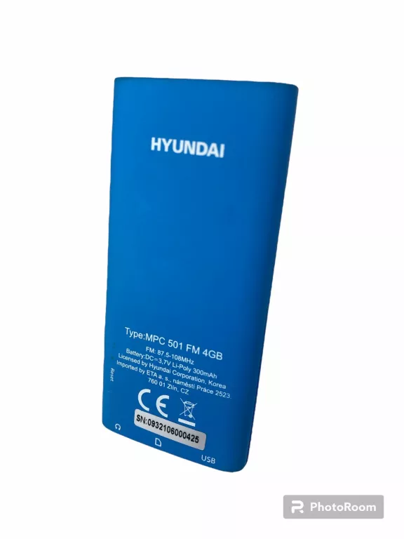 ODTWARZACZ MP4 HYUNDAI ELECTRONICS PUD