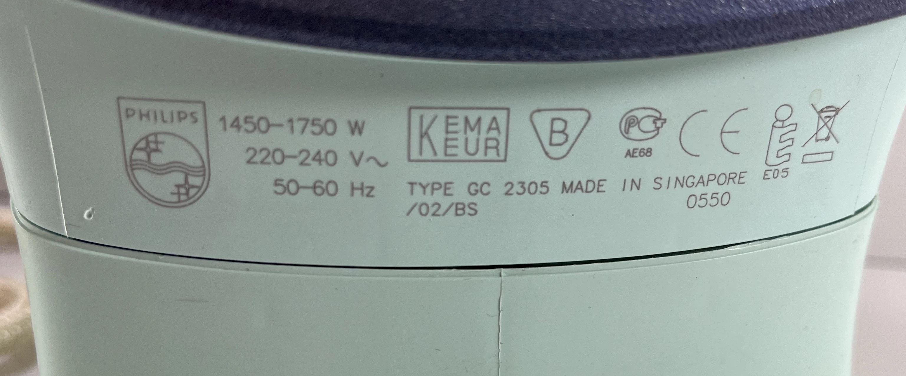 zelazko-philips-mistral-longlife-2305-rodzaj-zelazka-parowe