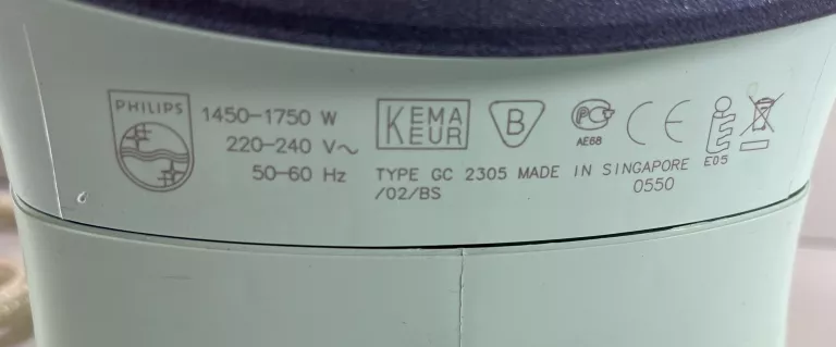 zelazko-philips-mistral-longlife-2305-rodzaj-zelazka-parowe