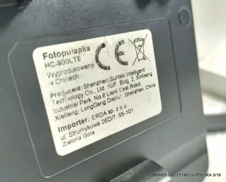 FOTO PUŁAPKA HC-900 SERIES LTE+ŁAD+AKU