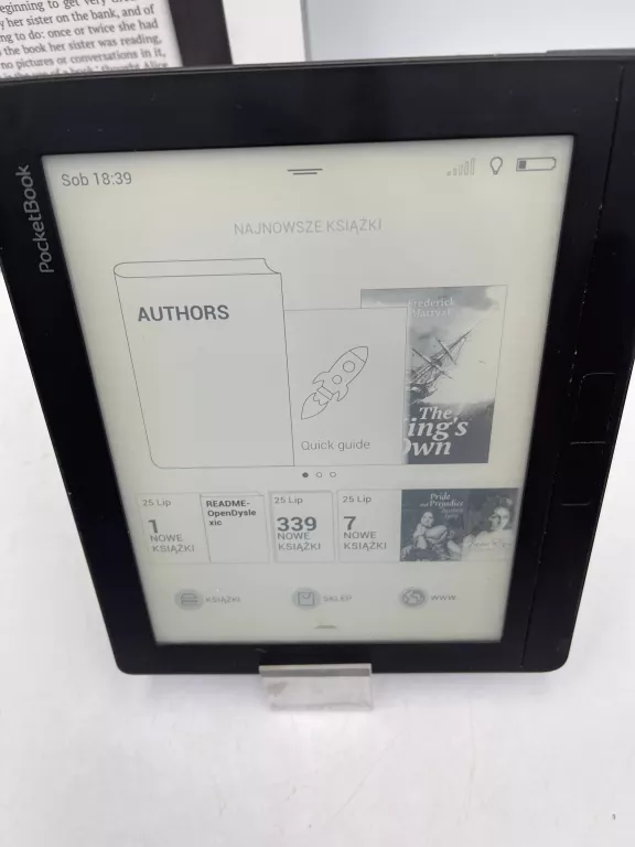 POCKETBOOK 840 INKPAD DARK BROWN 4 GB 8 " OPIS!