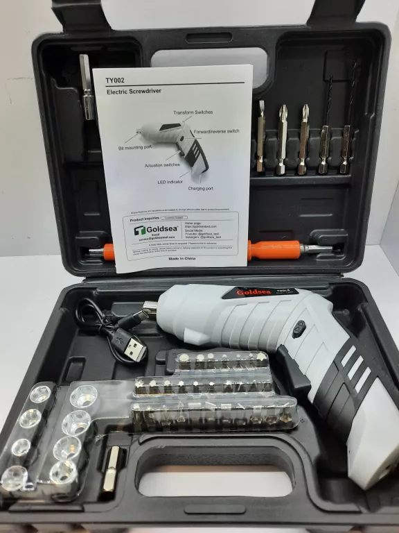 WKRĘTARKA GOLDSEA TY002,BOX