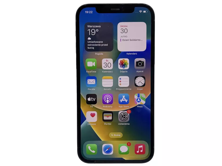 TELEFON APPLE IPHONE 12 128GB BLACK BATERIA 100%