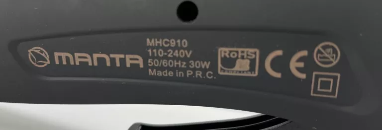 LOKÓWKA MANTA MHC910 CZARNA
