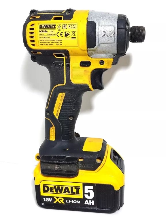 ZAKRĘTARKA UDAROWA DEWALT DCF886 AKUMULATOR 5.0AH