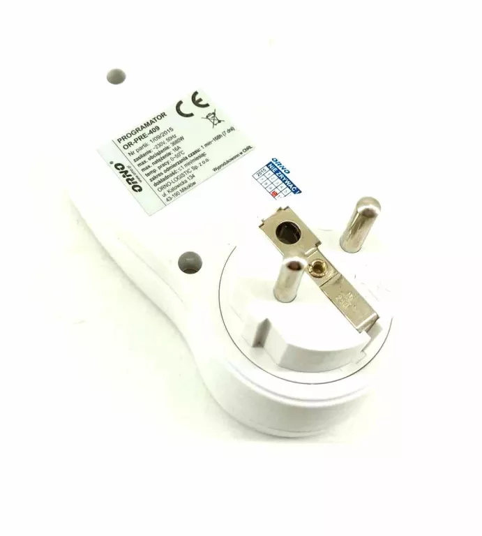 ELEKTRONICZNY PROGRAMATOR CZASOWY ORNO OR-PRE-409