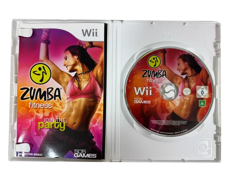 GRA SPORTOWA ZUMBA NA KONSOLĘ NINTENDO WII