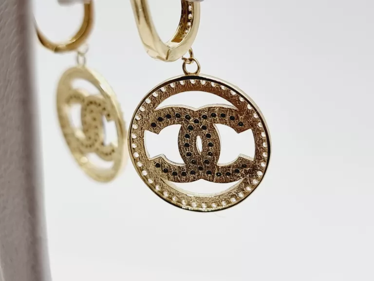 zlote-kolczyki-chanel-585-472g-rodzaj-wyrob-jubilerski