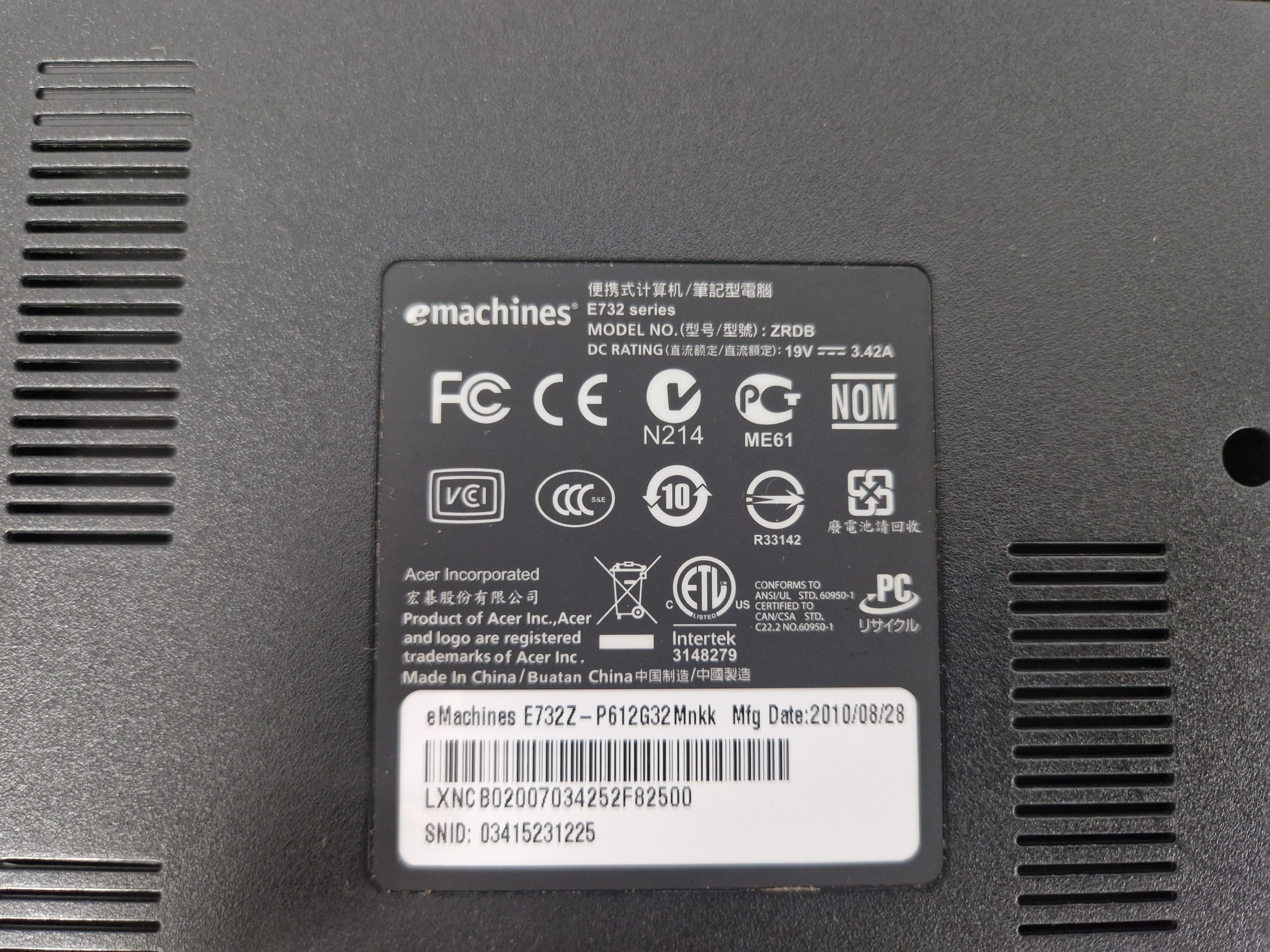 laptop-emachines-e732z-p6100-2320gb-win10-system-operacyjny-windows-10-home