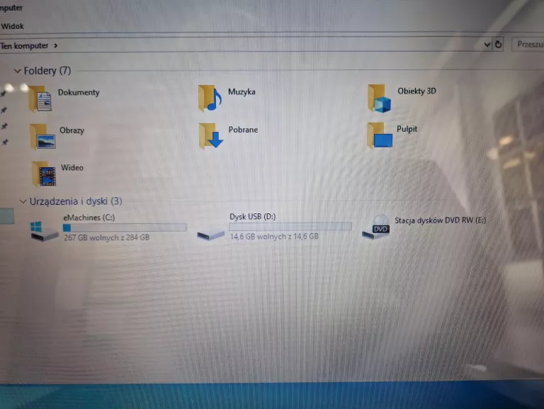 LAPTOP EMACHINES E732Z P6100 2/320GB WIN10