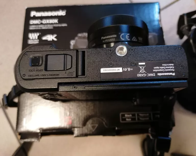 APARAT PANASONIC DMC-GX80 + OBIEKTYW