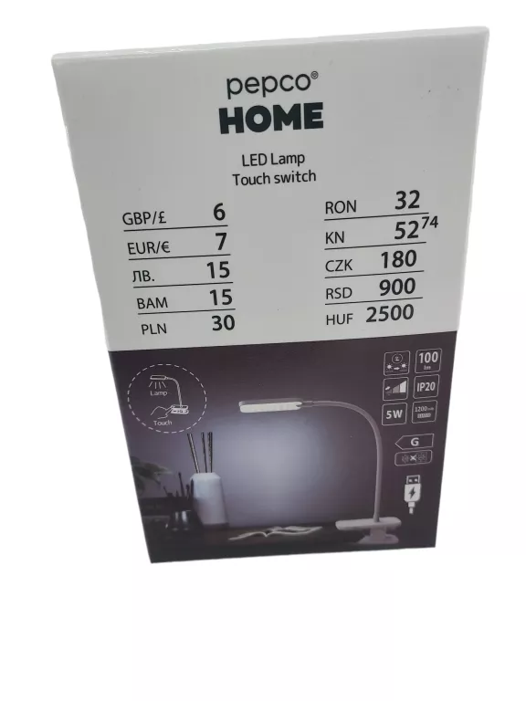 LAMPKA BIURKOWA LED PEPCO HOME