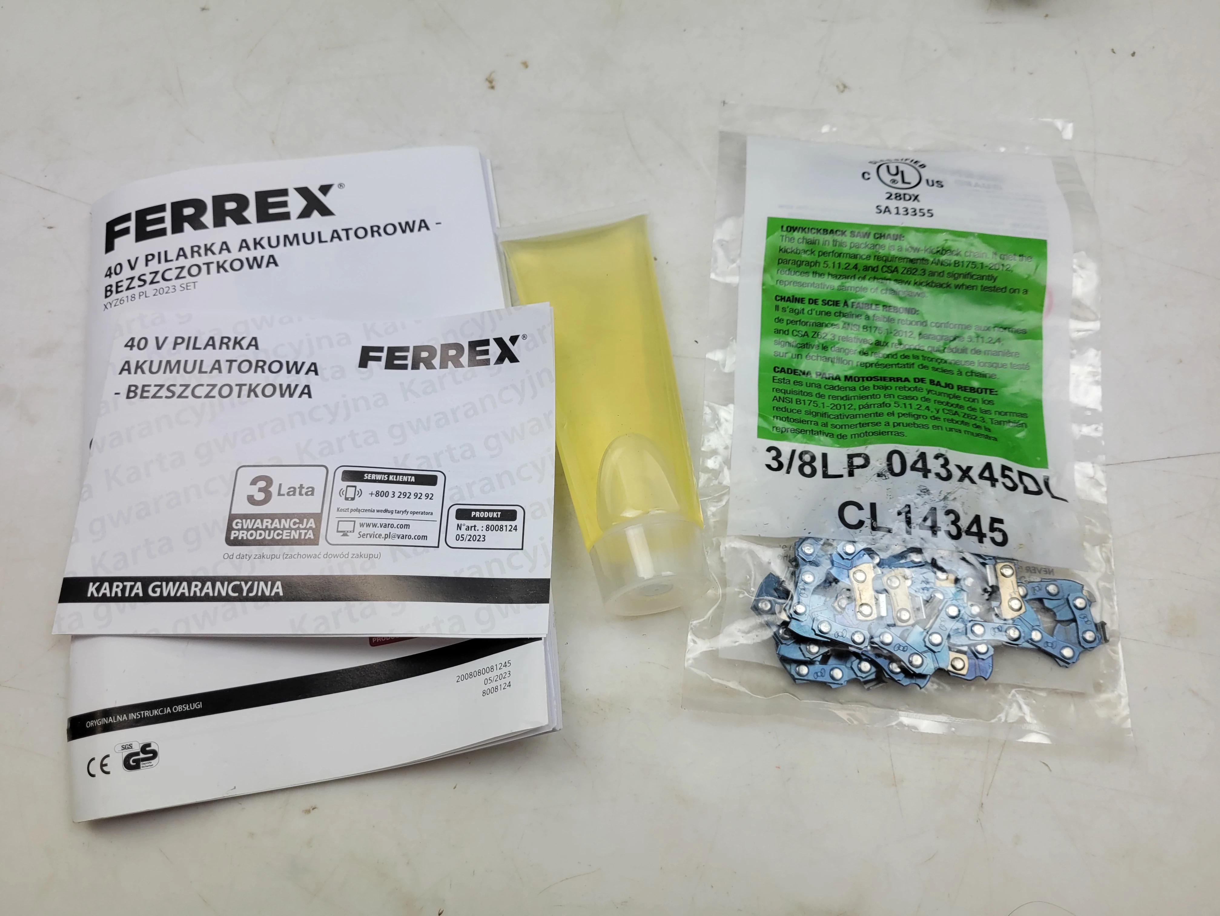 akumulatorowa-pila-lancuchowa-ferrex-40v-30cm-zasilanie-elektryczne-akumulatorowe