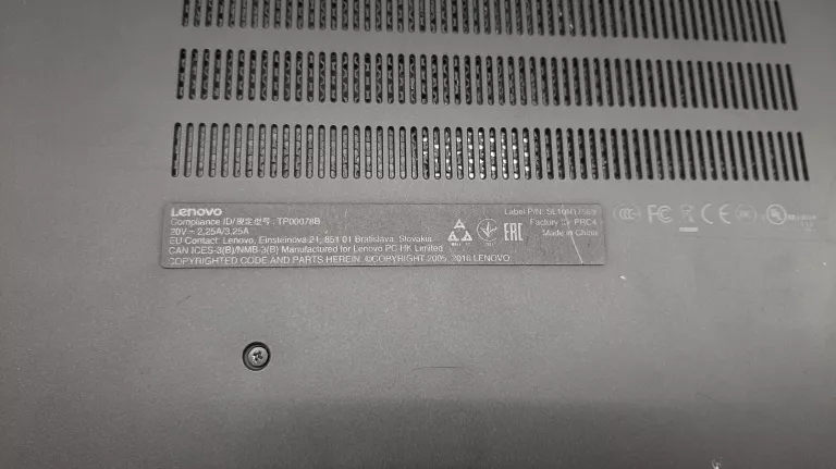 LAPTOP LENOVO YOGA 370 13" I5-7200U 8GB 256GB