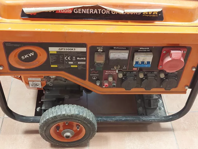 AGREGAT BEST-TOOLS GENERATOR PRĄDU 5,5KW