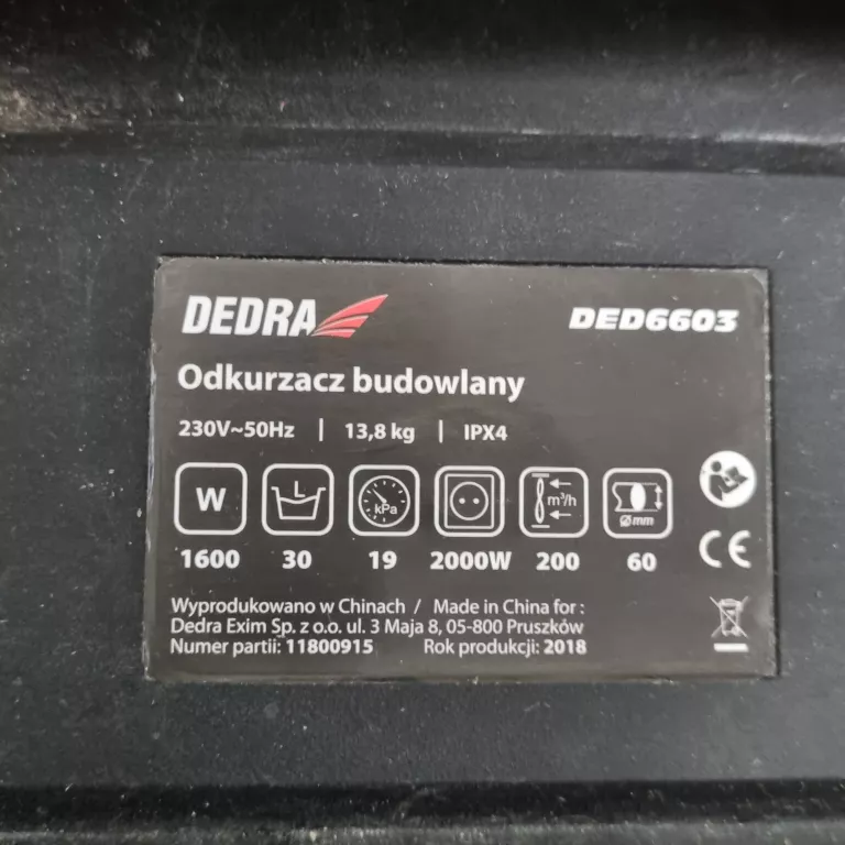 odkurzacz-przemyslowy-dedra-ded6603-ean-gtin-5796437673799