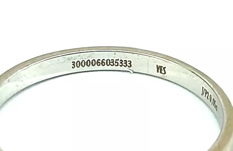 PIERŚCIONEK Z BIAŁEGO ZŁOTA DIAMENT YES 585 1.69G