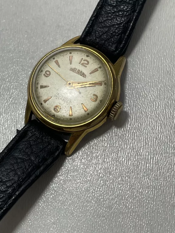 ZEGAREK DAMSKI DELBANA 17 JEWELS MECHANICZNY