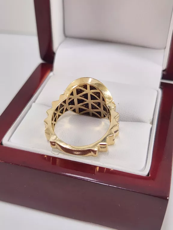 ZŁOTY PIERŚCIONEK VERSACE 585 5,66G R.17