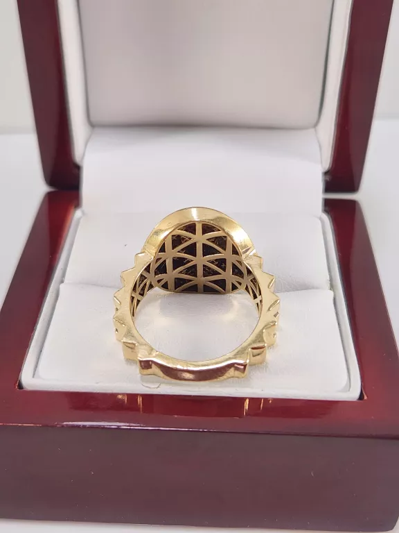 ZŁOTY PIERŚCIONEK VERSACE 585 5,66G R.17