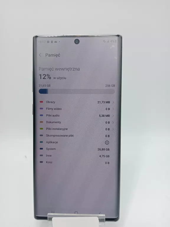 TELEFON SAMSUNG GALAXY NOTE 10+ 12/256 GB KOMPLET