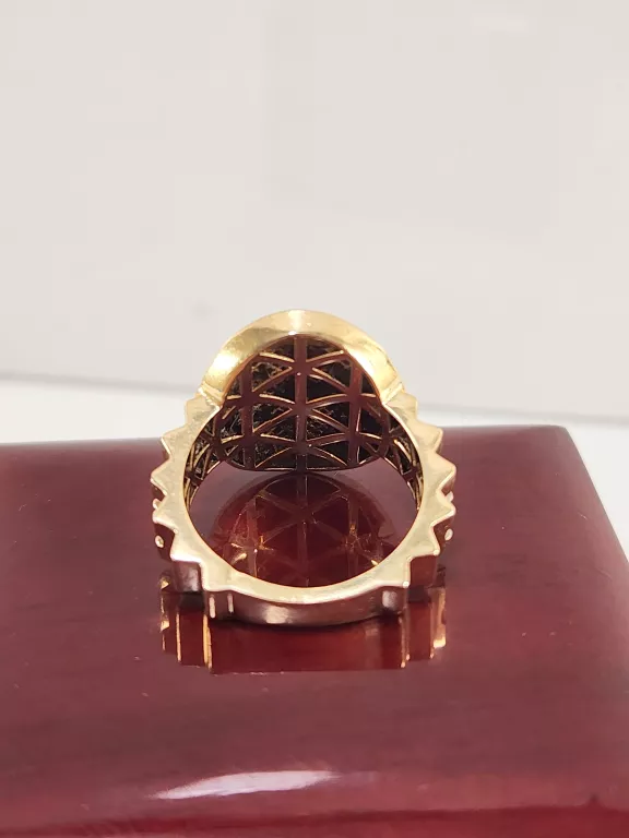 ZŁOTY PIERŚCIONEK VERSACE 585 5,66G R.17